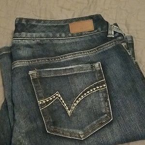 Vanity curvy bootcut jeans
